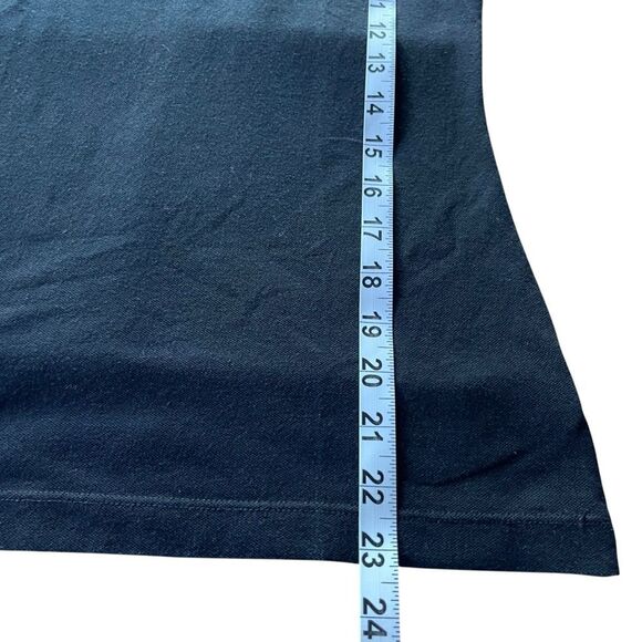 NOT FOR SALE Lacoste Black Sleeveless Polo Shirt - Picture 4 of 5